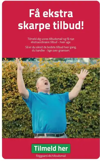 Få ekstra skarpe tilbud!
