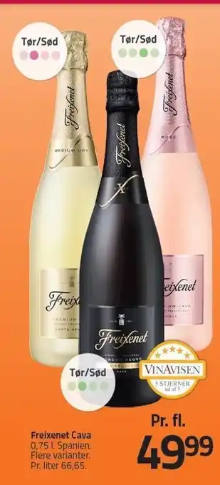 Fleggaard Freixenet cava tilbud