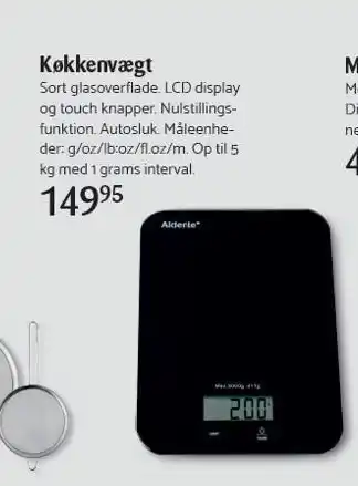 Kop & Kande Køkkenvægt tilbud