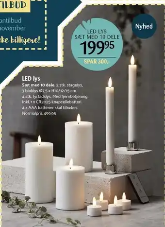 Kop & Kande Led lys tilbud