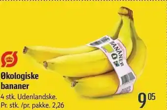 Føtex Økologiske bananer tilbud