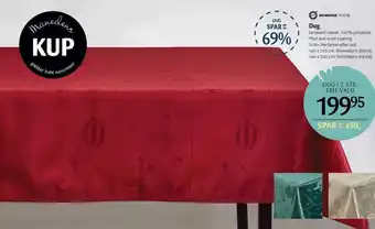 Kop & Kande Nordisk tekstil dug tilbud