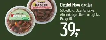 Føtex Deglet nour dadler tilbud