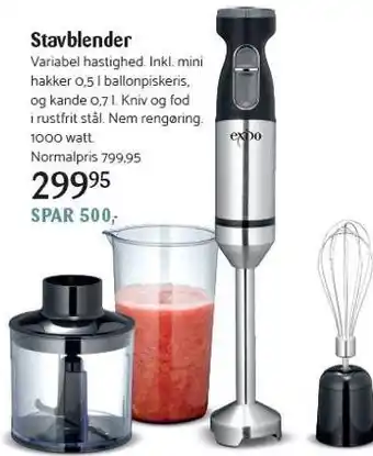 Kop & Kande Stavblender tilbud