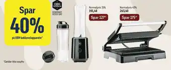 Føtex Spar 40% på obh køkkenelapparater tilbud