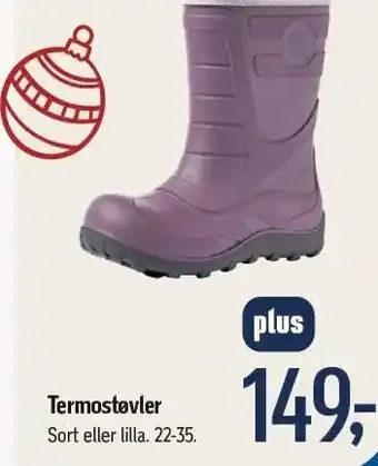 Føtex Termostøvler tilbud