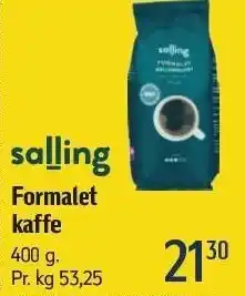 Føtex Formalet kaffe tilbud
