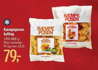 Føtex Kæmpeposen kylling tilbud