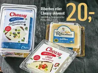 Føtex Riberhus eller cheasy skiveost tilbud