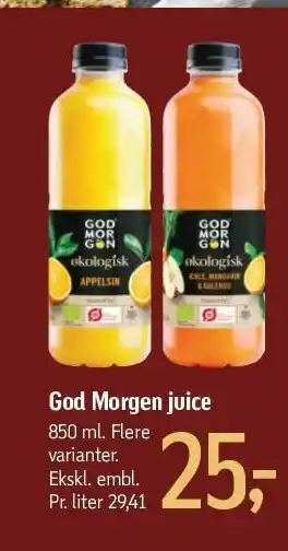 Føtex God morgen juice tilbud