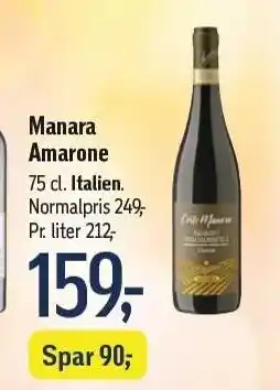 Føtex Manara amarone tilbud