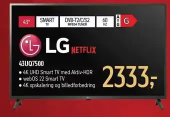 Føtex Lg 43uq7500 tilbud
