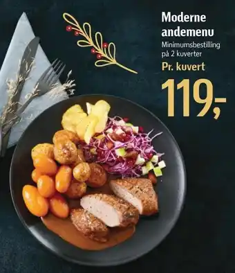 Føtex Moderne andemenu tilbud