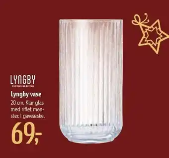 Føtex Lyngby vase tilbud