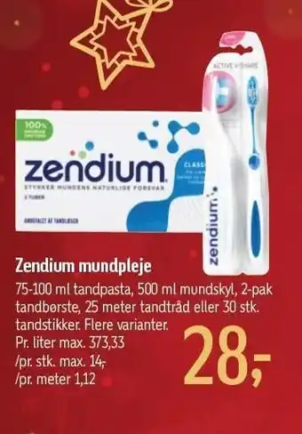 Føtex Zendium mundpleje tilbud