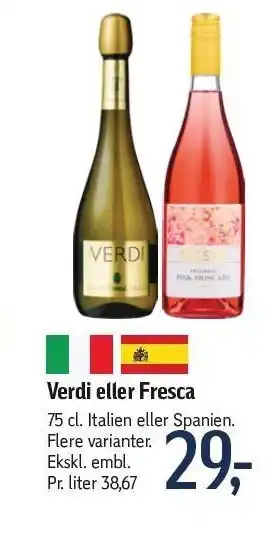 Verdi eller fresca