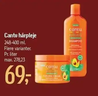 Føtex Cantu hårpleje tilbud