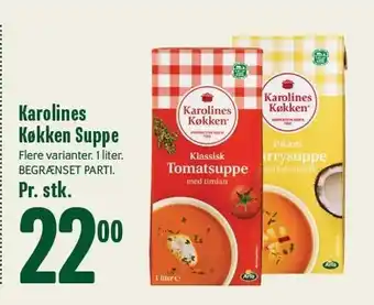 Min Købmand Karolines køkken suppe tilbud