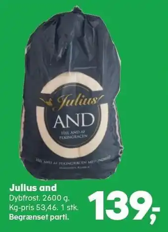 SuperBrugsen Julius and tilbud