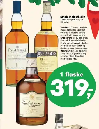 SuperBrugsen Single malt whisky tilbud