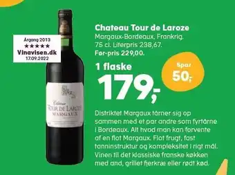 SuperBrugsen Chateau tour de laroze tilbud