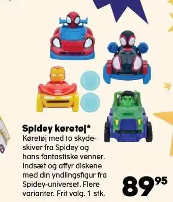 Spidey køretøj