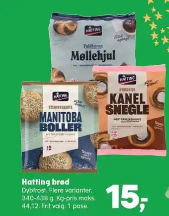 SuperBrugsen Hatting brød tilbud