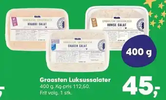 SuperBrugsen Graasten luksussalater tilbud