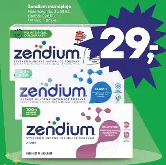 SuperBrugsen Zendium mundpleje tilbud