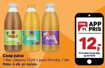 SuperBrugsen Coop juice tilbud