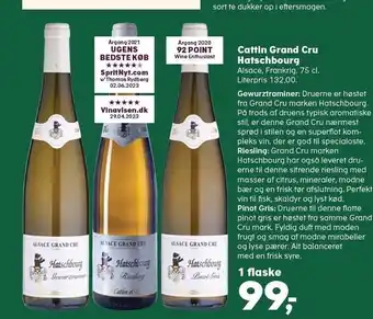 SuperBrugsen Cattin grand cru hatschbourg tilbud