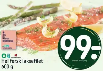 REMA 1000 Hel fersk laksefilet tilbud
