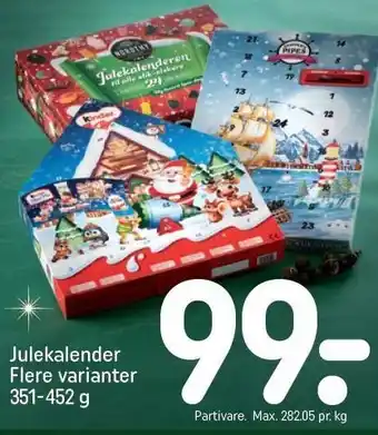 REMA 1000 Julekalender tilbud