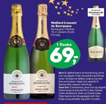 SuperBrugsen Moillard cremant de bourgogne tilbud