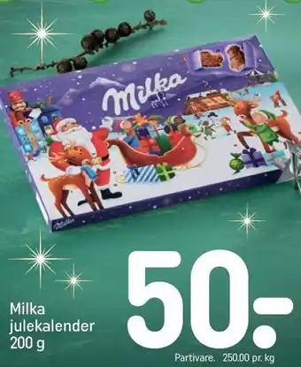 Milka julekalender