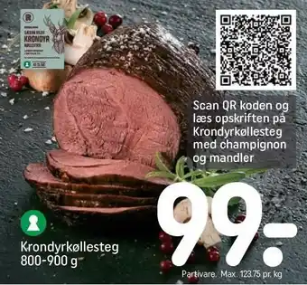 REMA 1000 Krondyrkøllesteg tilbud