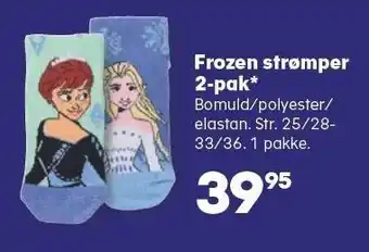 Frozen strømper 2-pak