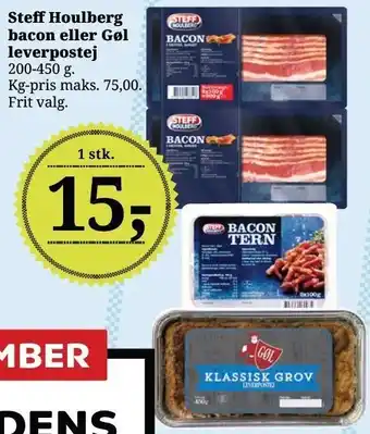 Dagli'Brugsen Steff houlberg bacon eller gøl leverpostej tilbud