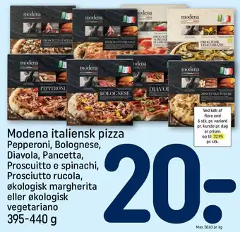 REMA 1000 Modena italiensk pizza tilbud