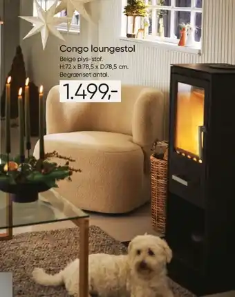 Bilka Congo loungestol tilbud