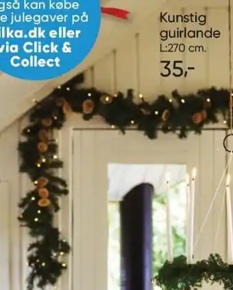 Bilka Kunstig guirlande tilbud