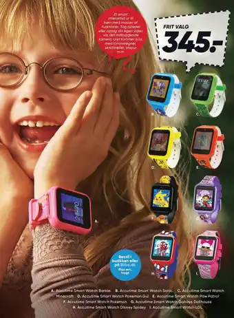 Bilka Accutime smart watch tilbud