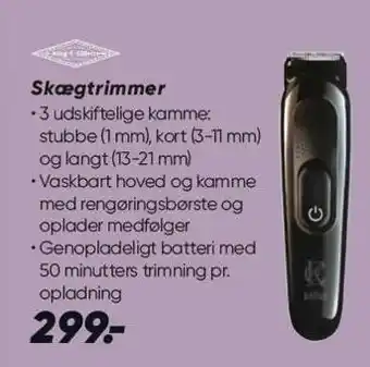Bilka Skægtrimmer tilbud
