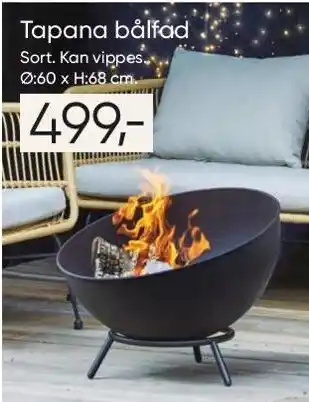 Bilka Tapana bålfad tilbud