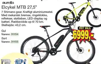 Harald Nyborg Elcykel mtb 27,5'' tilbud