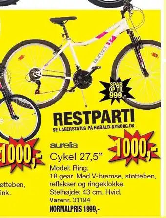 Harald Nyborg Cykel 27,5´´ tilbud