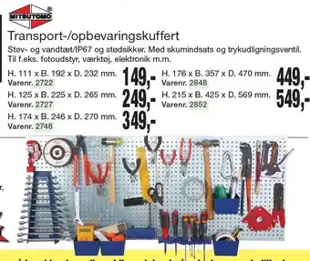 Harald Nyborg Transport-/opbevaringskuffert tilbud