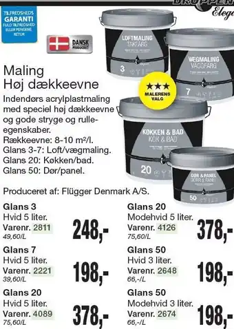 Harald Nyborg Maling høj dækkeevne tilbud