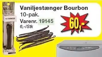 Vaniljestænger bourbon
