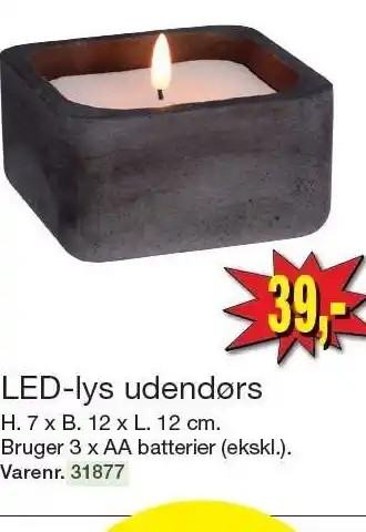 Harald Nyborg Led-lys udendørs tilbud